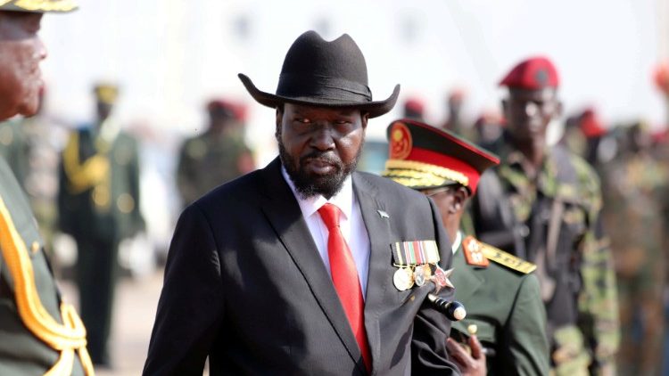Präsident Salva Kiir in Juba