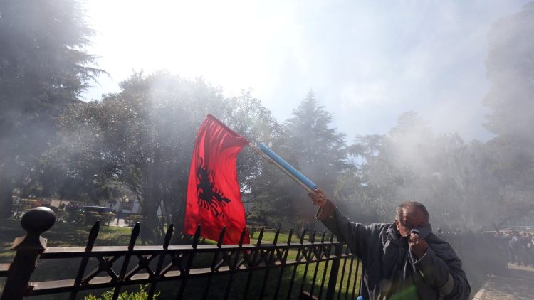 Nga protestat në Tiranë