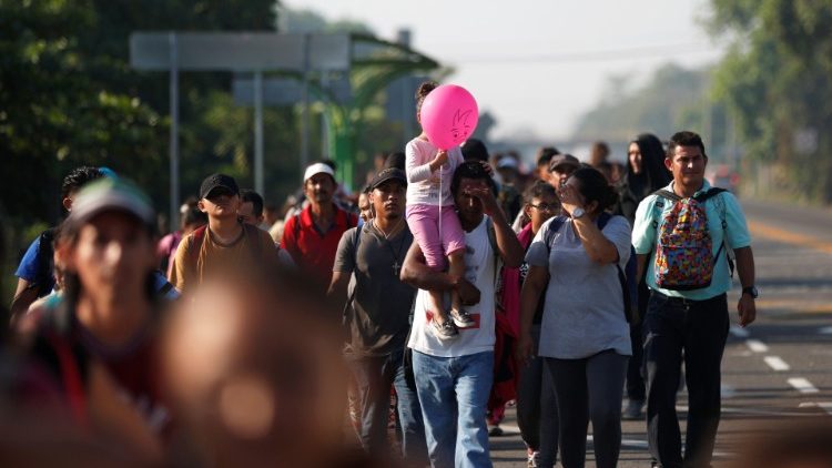 Srednjoamerički migranti na putu prema SAD-u