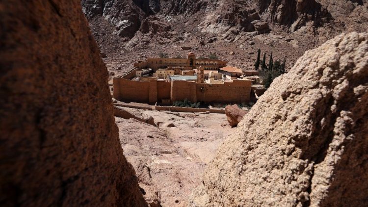 Das Katharinenkloster im Sinai war schon in der Spätantike ein herausragendes Pilgerziel