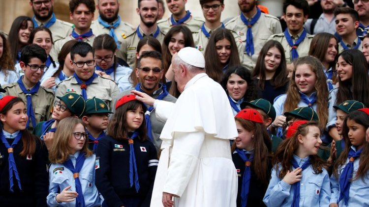 Pope Francis holds weekly audience at Vatican
