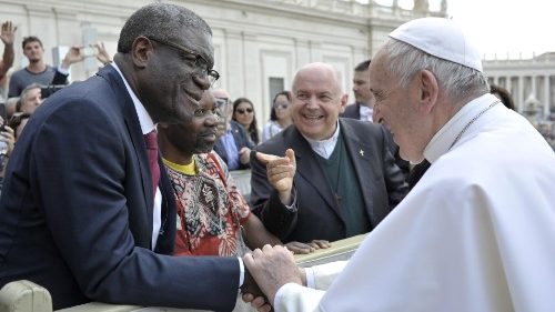 Denis Mukwege, el hombre que "sana a las mujeres", hoy en la audiencia del Papa