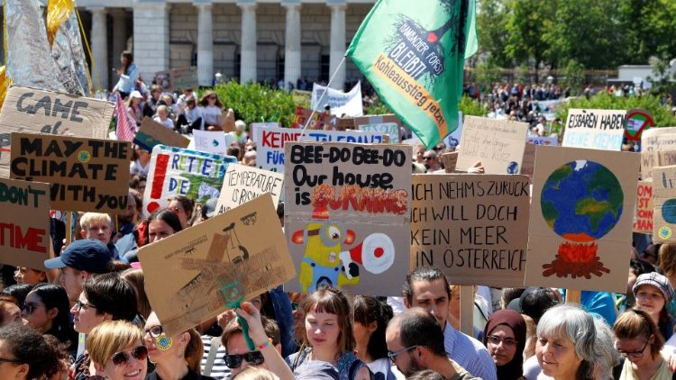 Ende Mai 2019 in Wien: Demo für Klimaschutz