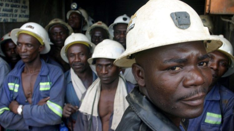 (File) Miners in Zambia