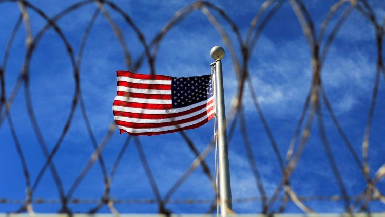 Die US-Flagge weht über Guantanamo