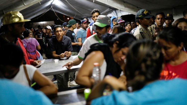 Refugiados venezuelanos no Peru