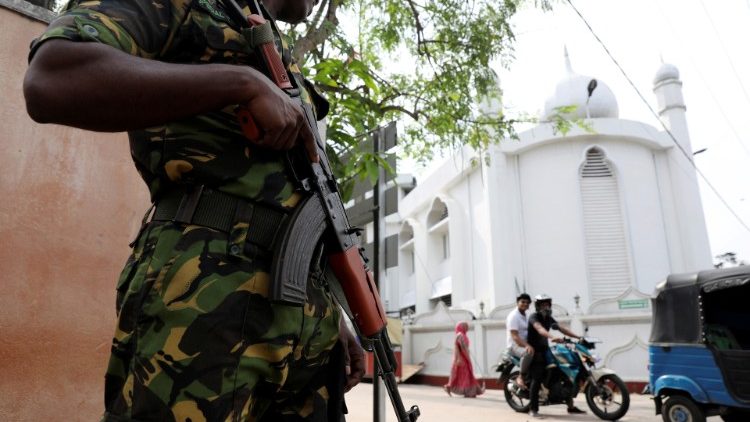 Die Sicherheitsmaßnahmen rund um Kultstätten in Sri Lanka wurden nach den Attentaten verstärkt 