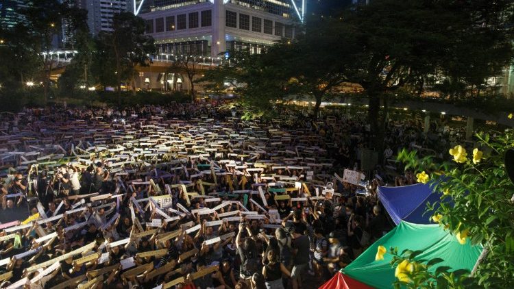Viele Menschen in Hongkong unterstützen die Demonstrationen.