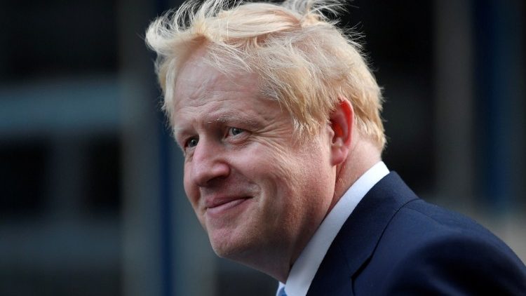 Boris Johnson, nouveau chef du gouvernement britannique, à Londres le 23 juillet 2019