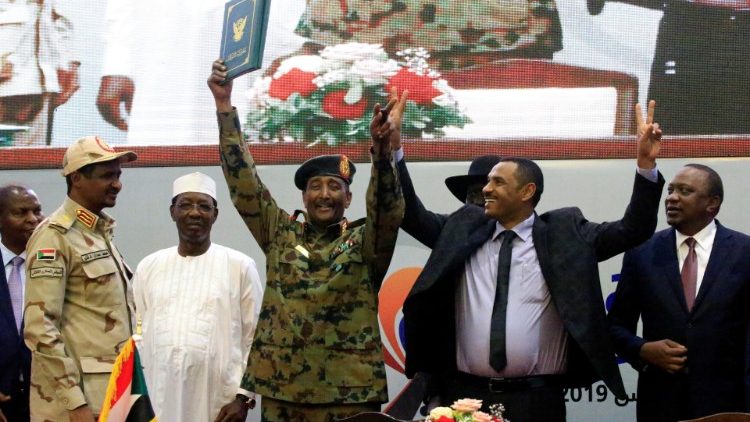 Potpisivanje sporazuma u Khartoumu (17. kolovoza 2019.)