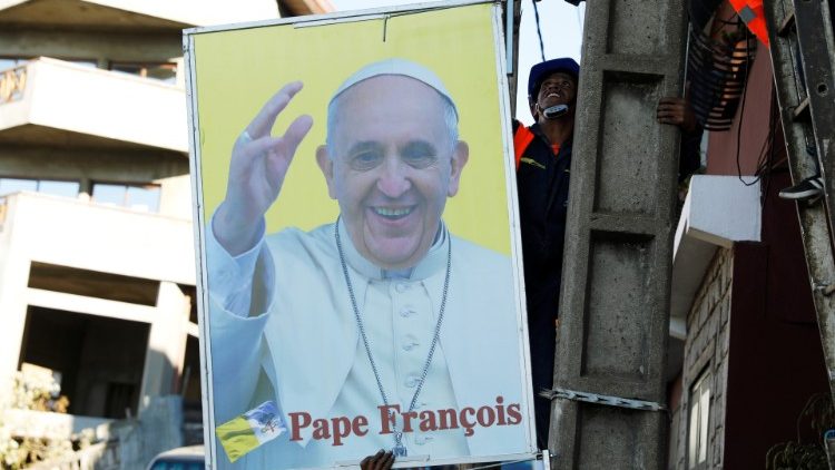 I preparativi per l'arrivo del Papa in Madagascar