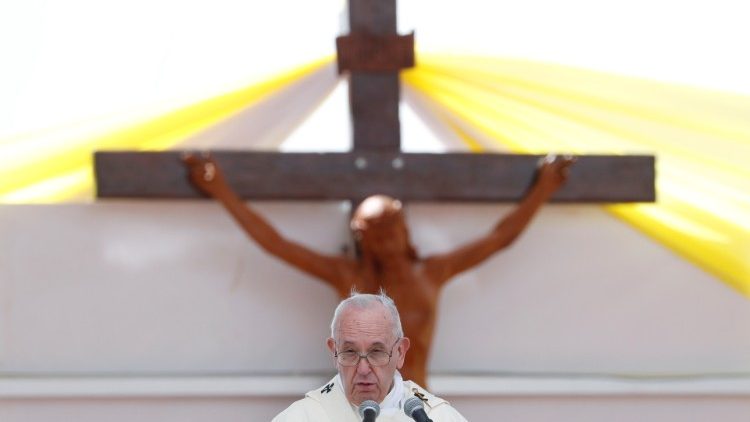 Pope Francis celebrates Sunday Mass in Antananarivo