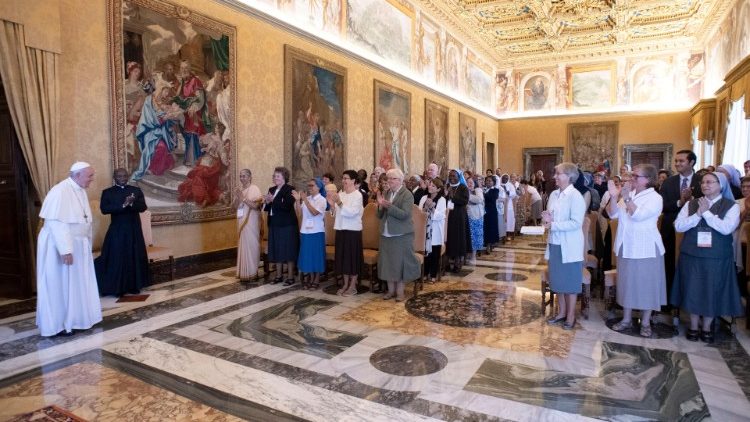 talitha kum, first General Assembly - Pope Francis met them in private audience