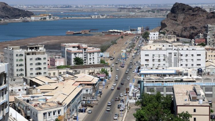 Il porto della città di Aden 