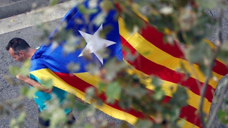 Die Estelada: Die Flagge der autonomen spanischen Region Katalonien