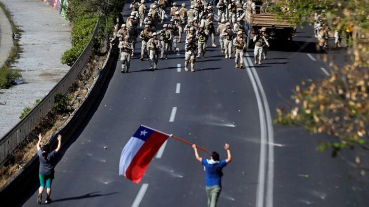 Manifestations à Santiago du Chili