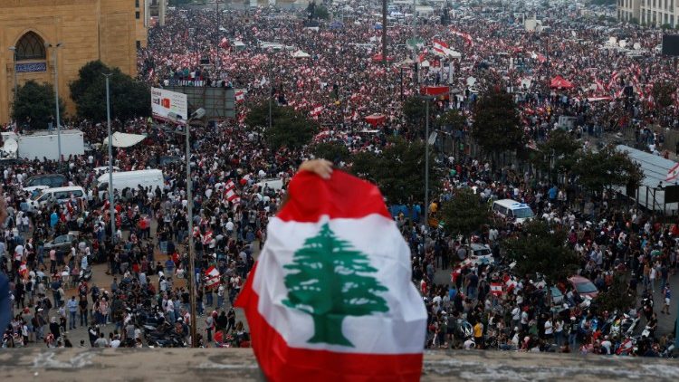 تظاهرات في لبنان