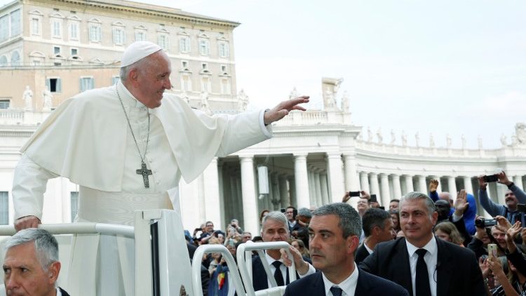 教皇フランシスコ、バチカンでの一般謁見　2019年10月30日