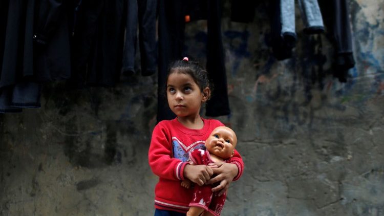 Một em bé tị nạn