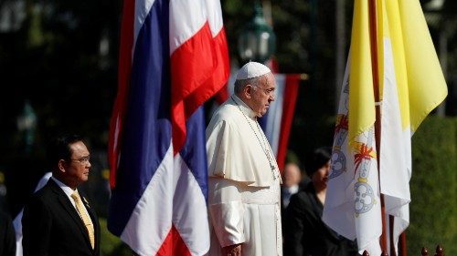 Le Pape aux autorités thaïes: «nos sociétés ont besoin d’artisans de l’hospitalité»