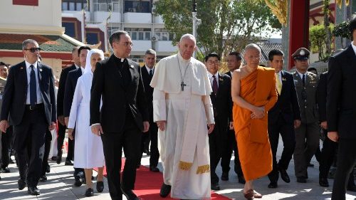Discurso integral do Papa aos budistas