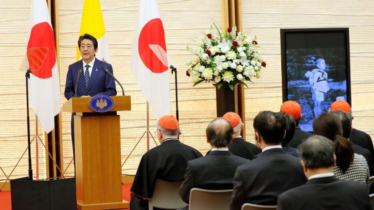 Japonijos ministras pirmininkas Shinzo Abe 