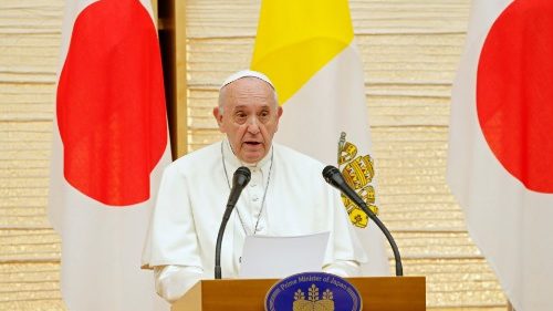 Papst zu Japans Autoritäten: Dialog  ist einzige menschenwürdige Waffe