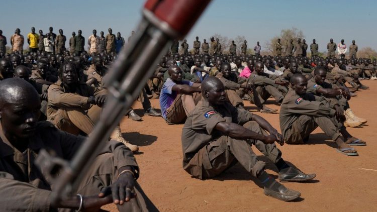 Soldaten im Südsudan