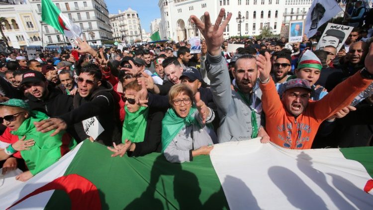 Manifestation le 21 février 2020 dans la capitale algérienne. 