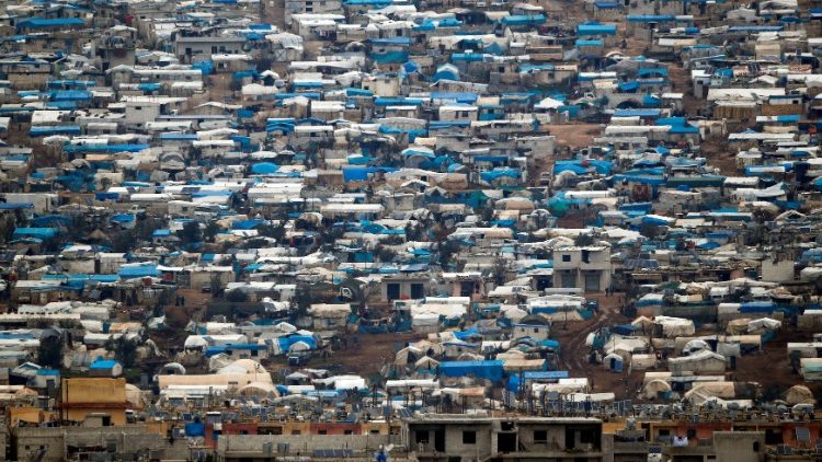 Šatorsko naselje za interno raseljene osobe u Idlibu