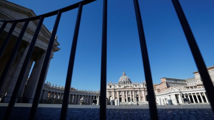 Praça e Basílica deverão ficar fechadas, salvo nova determinação, até 3 de abril