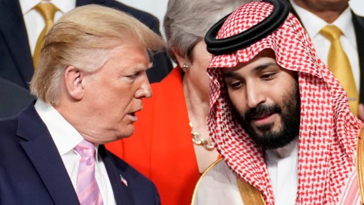 Donald Trump et le prince saoudien Ben Salmane. 