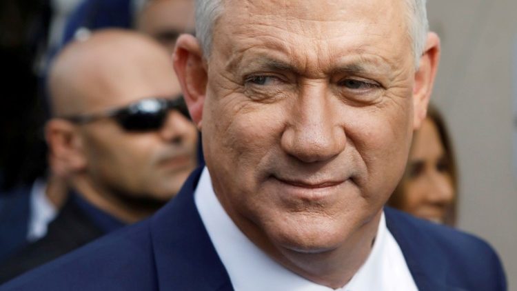 Benny Gantz, leader del partito Blu e Bianco e neo presidente della Knesset (REUTERS/Nir Elias)