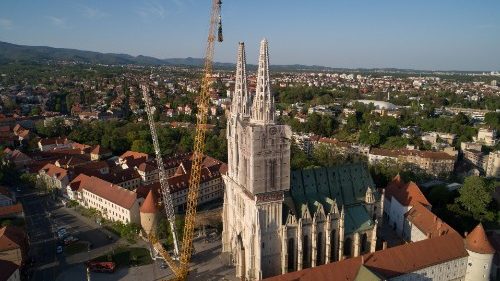 Des églises endommagées en Croatie après deux séismes