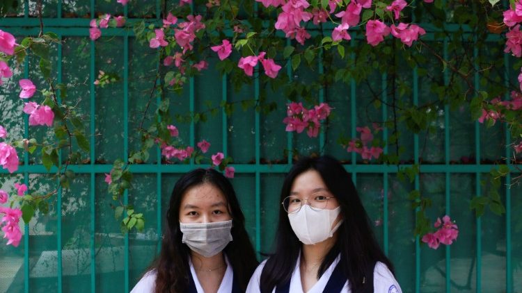 The nationwide lockdown after the spread of the coronavirus disease (COVID-19) in Hanoi