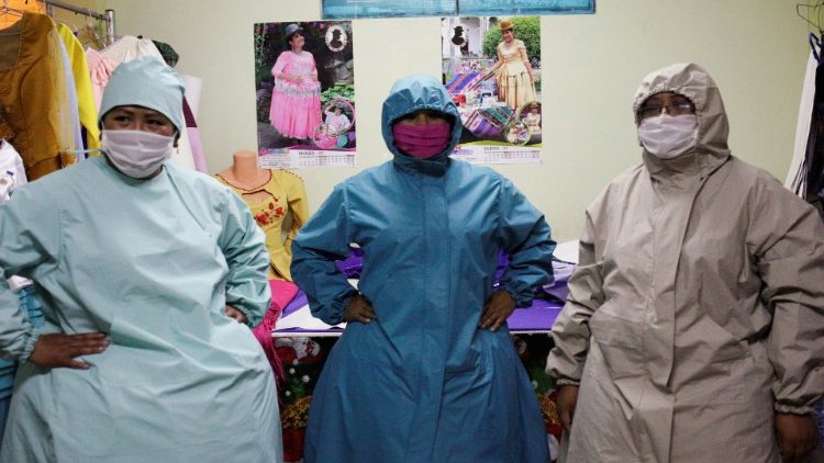 La Iglesia en Bolivia responde a la emergencia por coronavirus con  143 obras de salud.