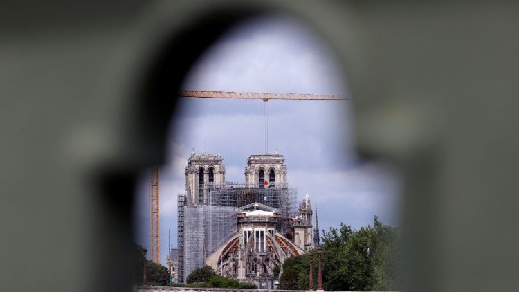 Notre-Dame de Paris le 8 juin 2020