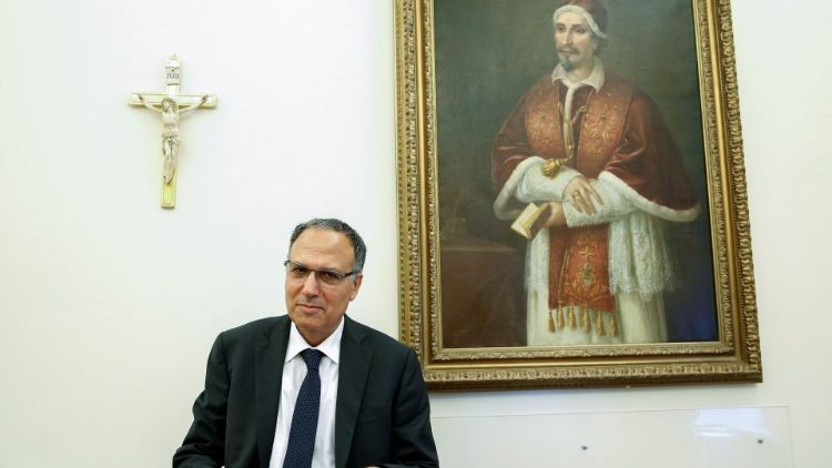 Carmelo Barbagallo, a vatikáni Felügyeleti és Pénzügyi Információs Hatóság elnöke