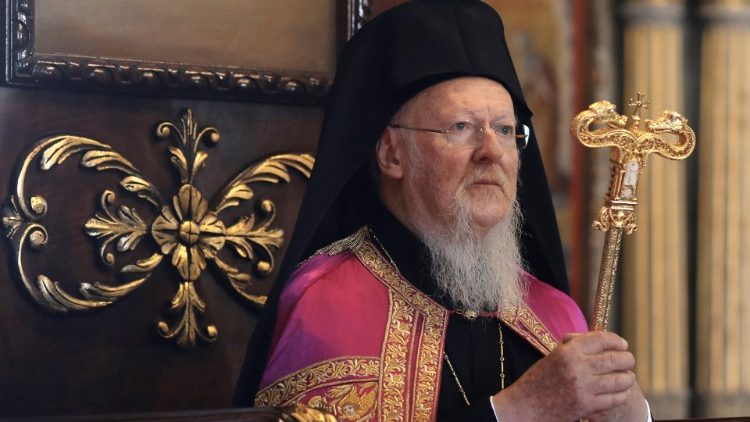 File photo of Patriarch Bartholomew