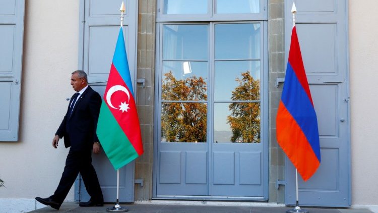 L'apertura dei collloqui tra Azerbaigian e Armenia nel 2017 a Ginevra