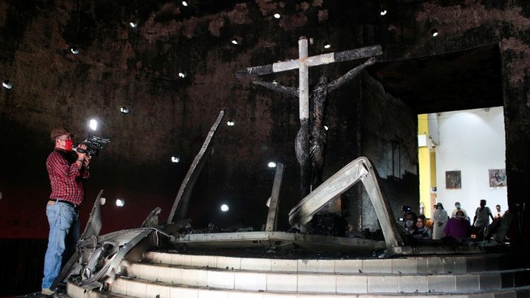 Dio katedrale u Managui oštećen u napadu