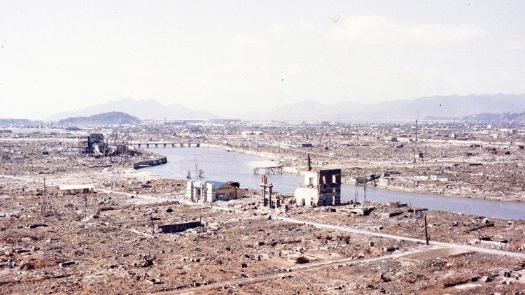 Les ruines de Hiroshima en 1945.