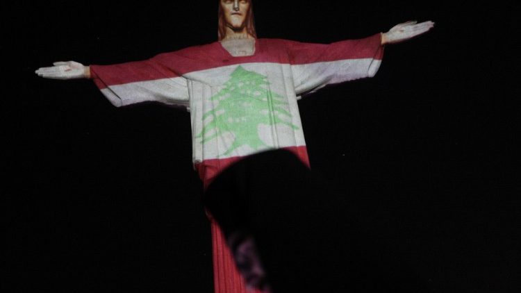 A Rio aussi, le Christ rédempteur s'est paré des couleurs du Liban (photo d'illustration)