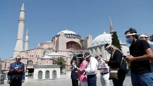 Türkei: Nach Hagia-Sophia-Umwidmung ruft Bartholomaios zu Mut auf