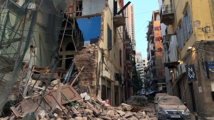Beirut... nach der Explosion
