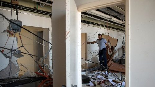 Libanon: Menschen harren in zerstörten Wohnungen aus