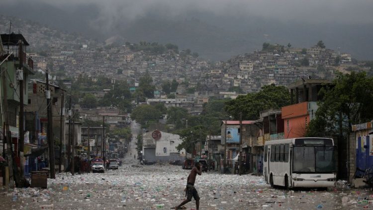 Furacão Laura no Haiti