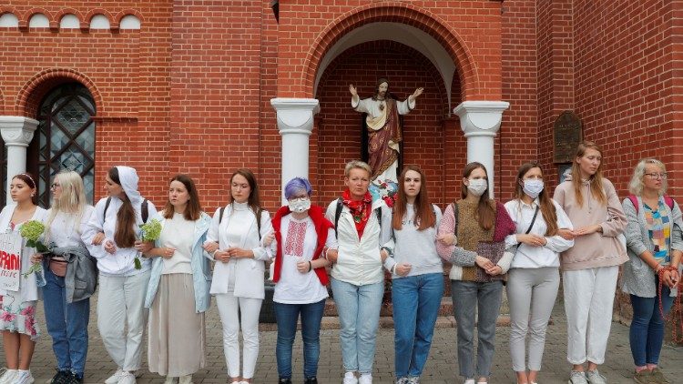 Kościoły Białorusi wzywają do pokojowego rozwiąznia konfliktu  