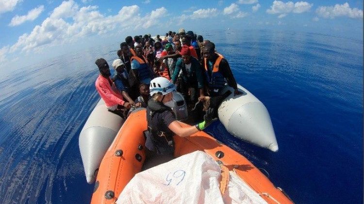 Banksy funds migrants rescue vessel operational in Mediterranean