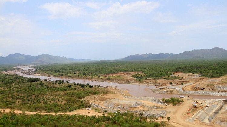 Le barrage hydroélectrique que construit l'Éthiopie sur le Nil suscite la colère du Soudan et de l'Égypte, situés en aval.